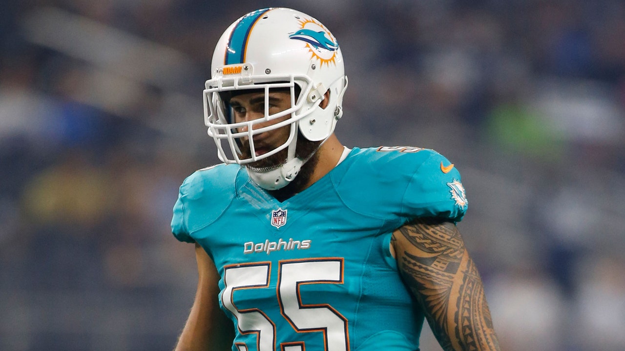 Dolphins place LB Koa Misi on IR after failing to get medical clearance